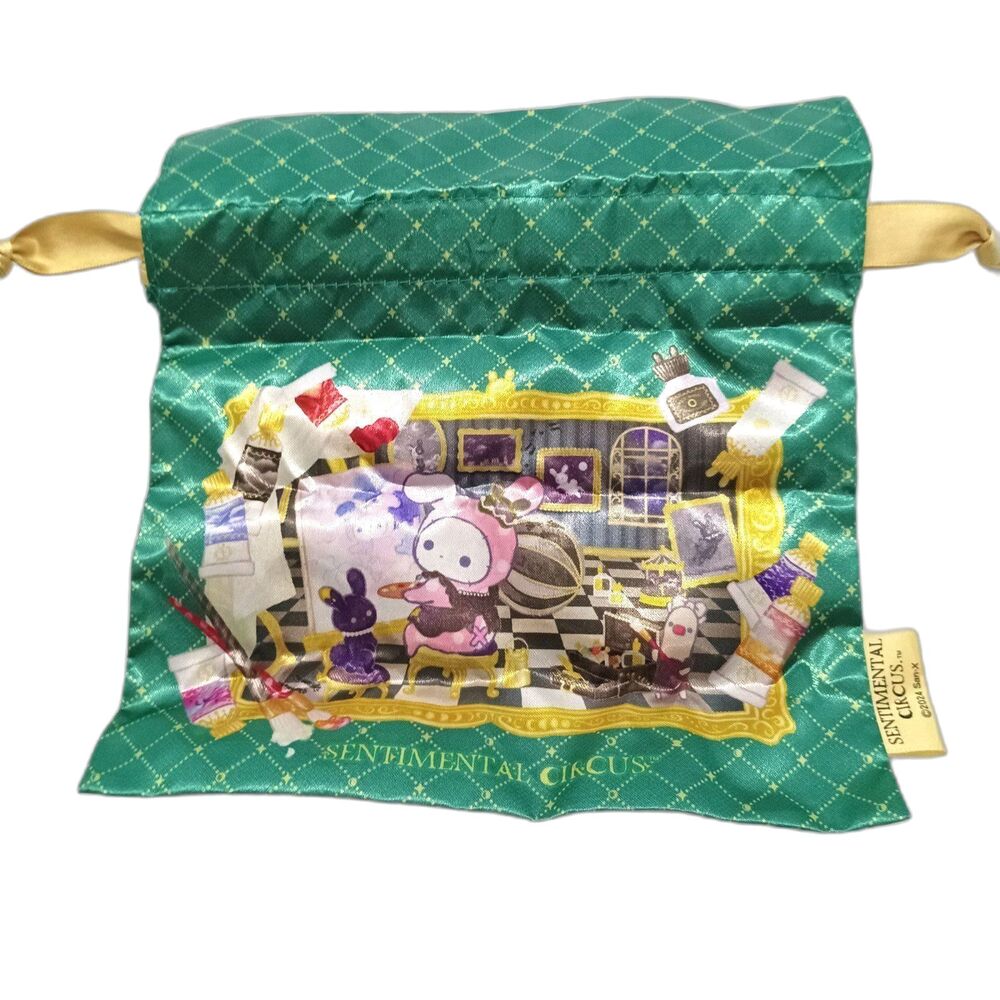 Sentimental circus drawstring pouch / bag - Picture 4 of 7